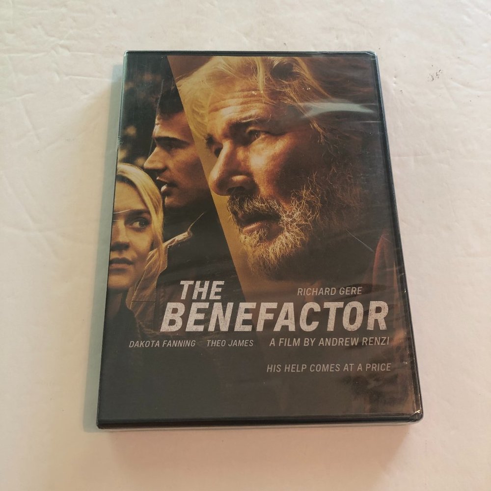 Movie The Benefactor Richard Gere 2015 DVD New Sealed